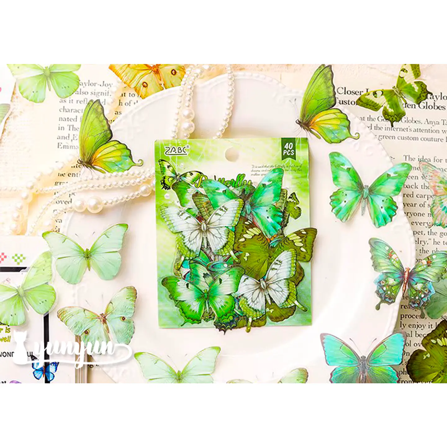 Stickers Mariposas II - 40 pzas 3