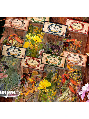 Stickers Botánica - 40 pzas