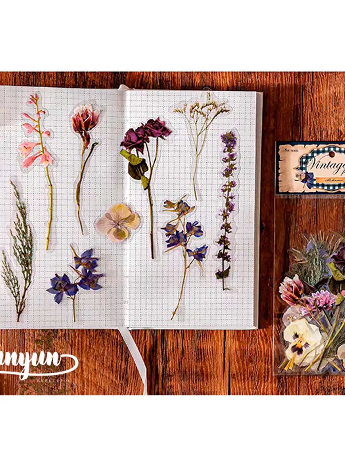 Stickers Botánica - 40 pzas 2