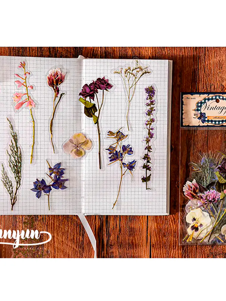 Stickers Botánica - 40 pzas 2