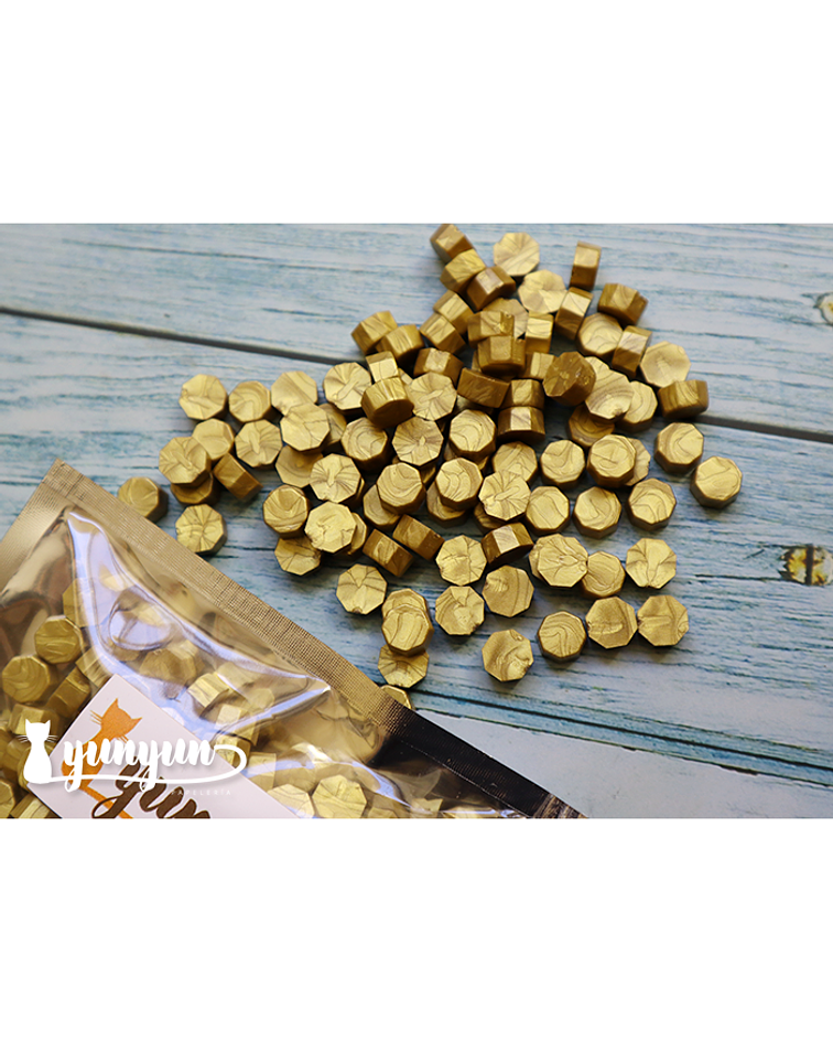 Lacre Bronce Dorado - 1000 pzas