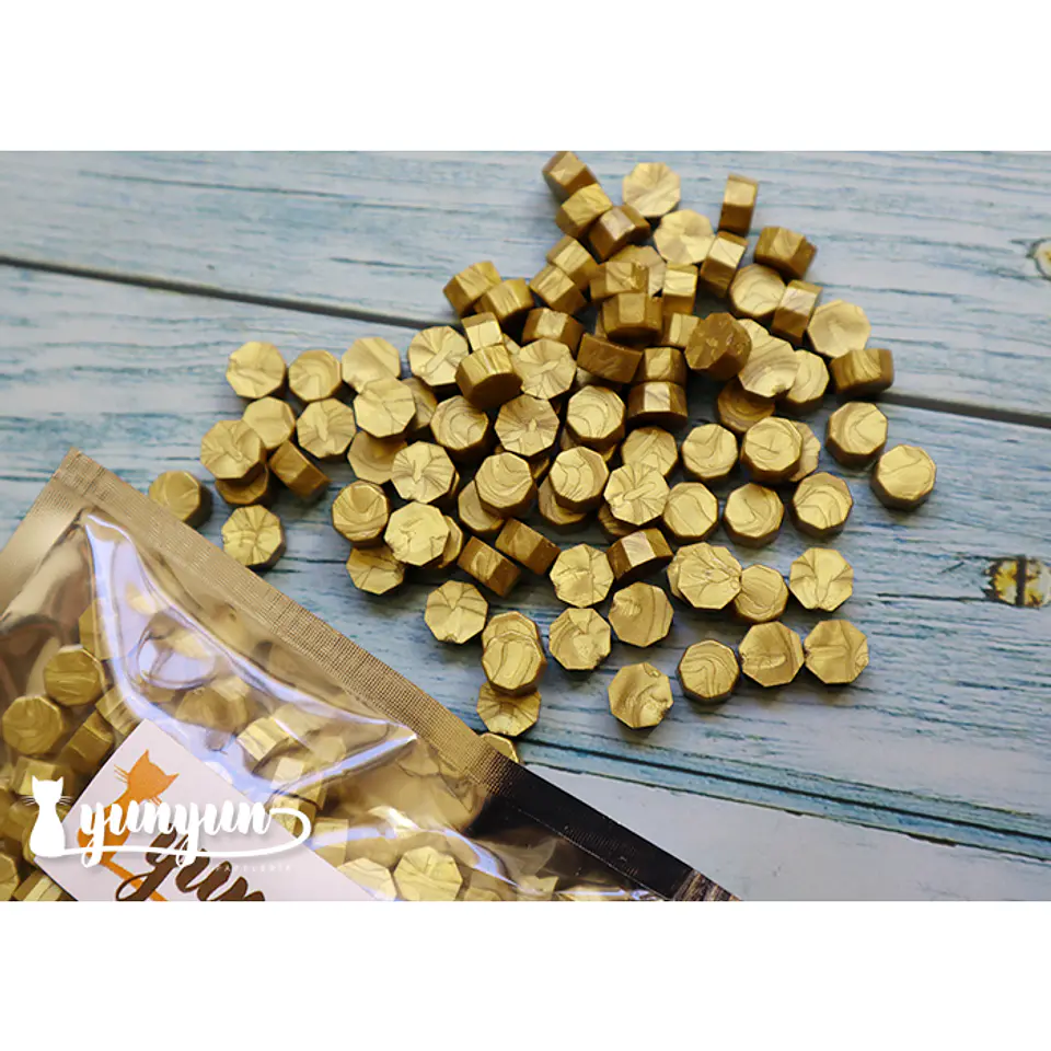 Lacre Bronce Dorado - 1000 pzas 1