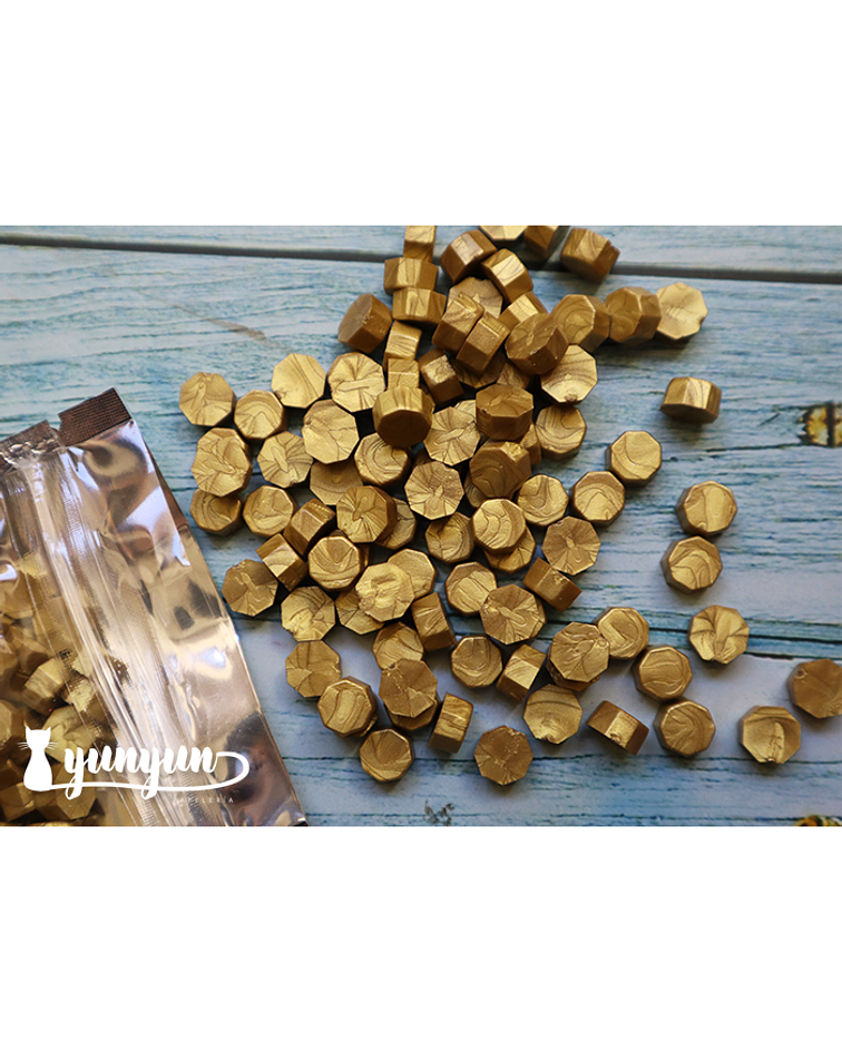 Lacre Bronce Dorado - 1000 pzas