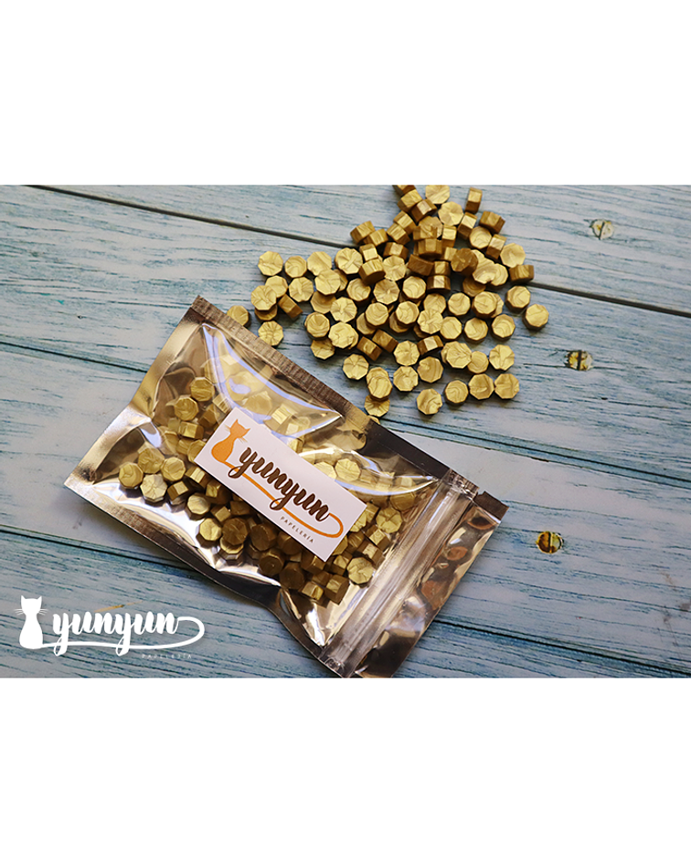 Lacre Bronce Dorado - 100 pzas