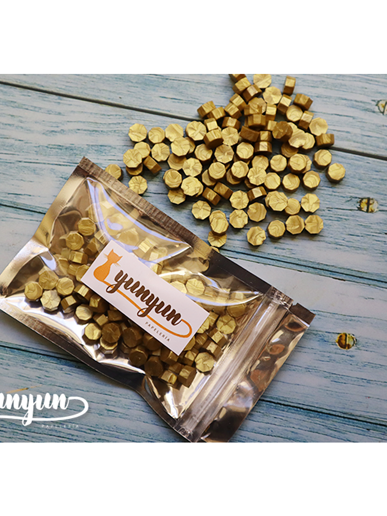 Lacre Bronce Dorado - 100 pzas 1