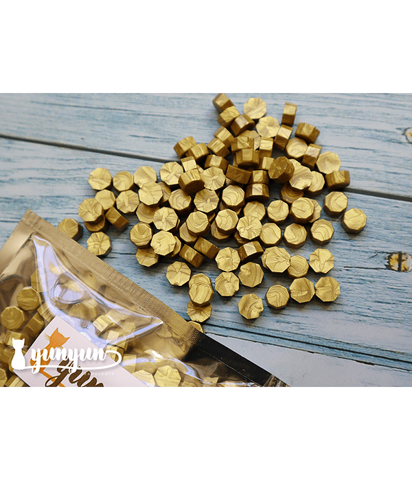 Lacre Bronce Dorado - 200 pzas