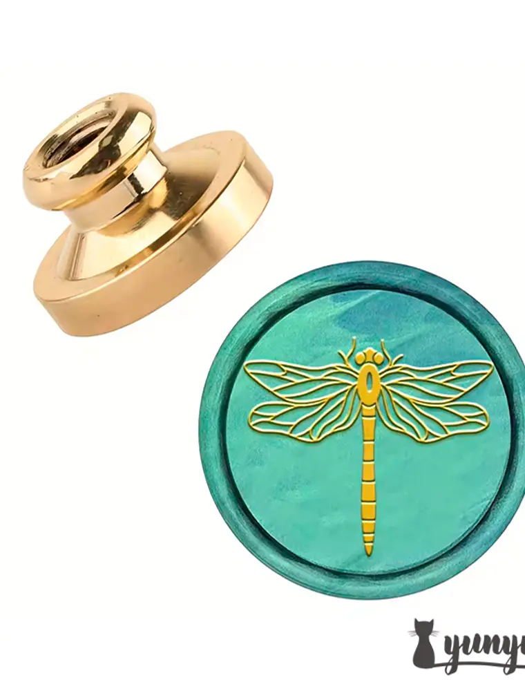 Sello para lacre Libelula - 2,5cm 1