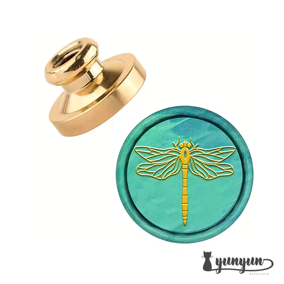 Sello para lacre Libelula - 2,5cm 1