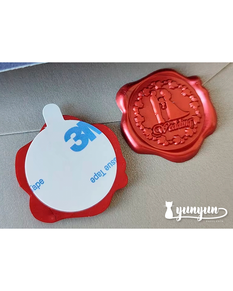 Adhesivo Circular Doble Contacto 3M - 100 pzas