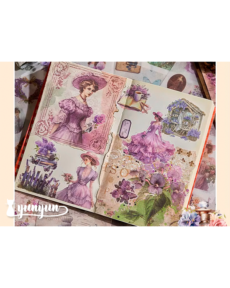 Sticker Book Vintage XL - 50 pzas