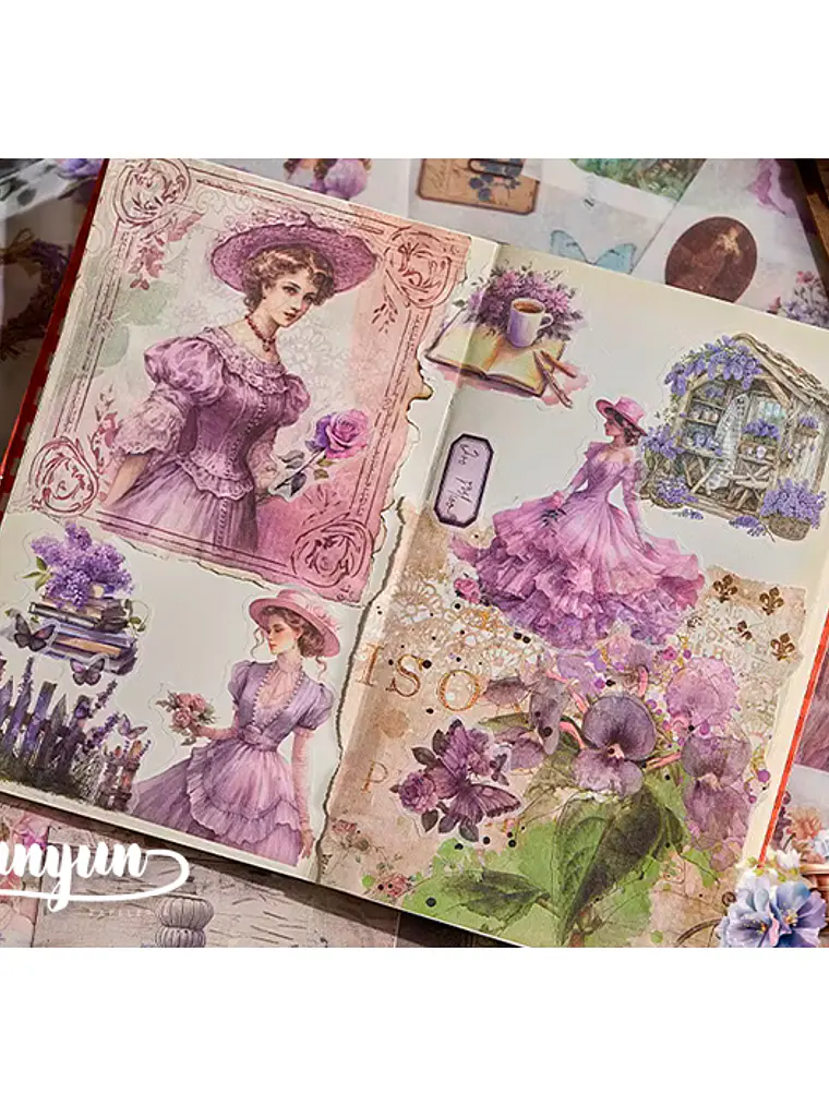 Sticker Book Vintage XL - 50 pzas 4