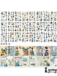 Sticker Book Vintage XL - 50 pzas - Miniatura 8