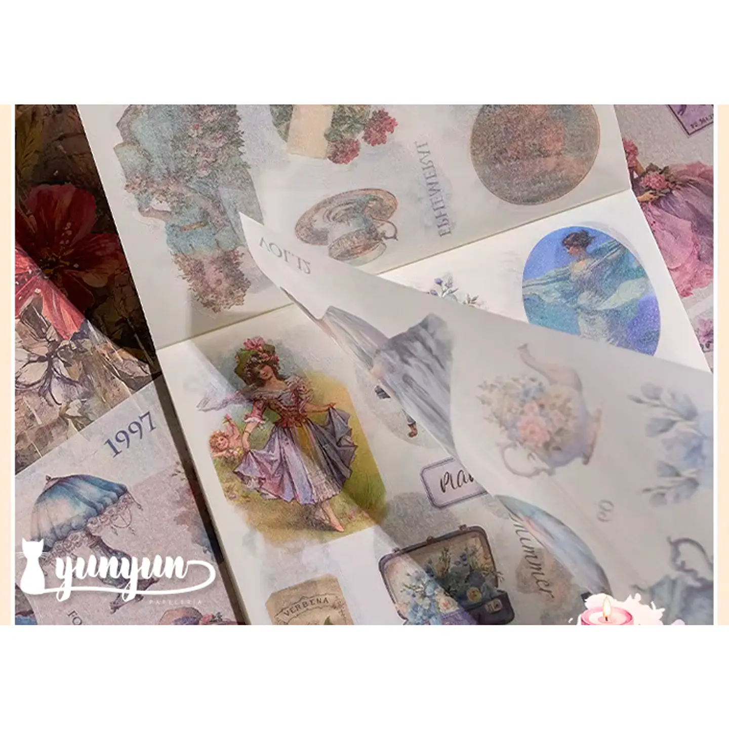 Sticker Book Vintage XL - 50 pzas 5