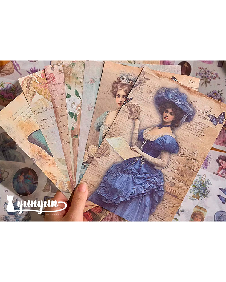 Sticker Book Vintage XL - 50 pzas