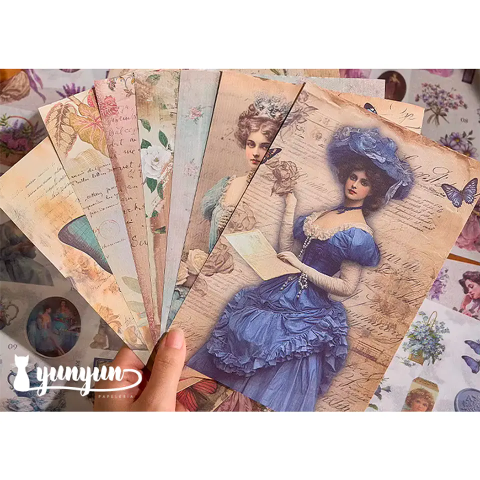 Sticker Book Vintage XL - 50 pzas 3
