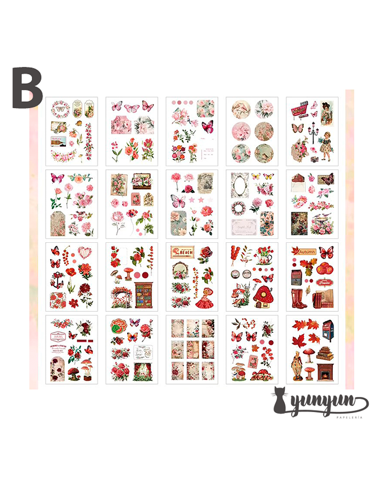 Sticker Book - 20 pzas