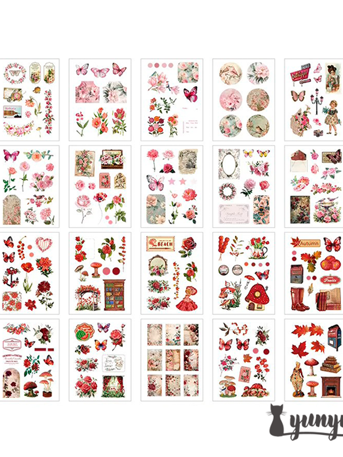 Sticker Book - 20 pzas 8