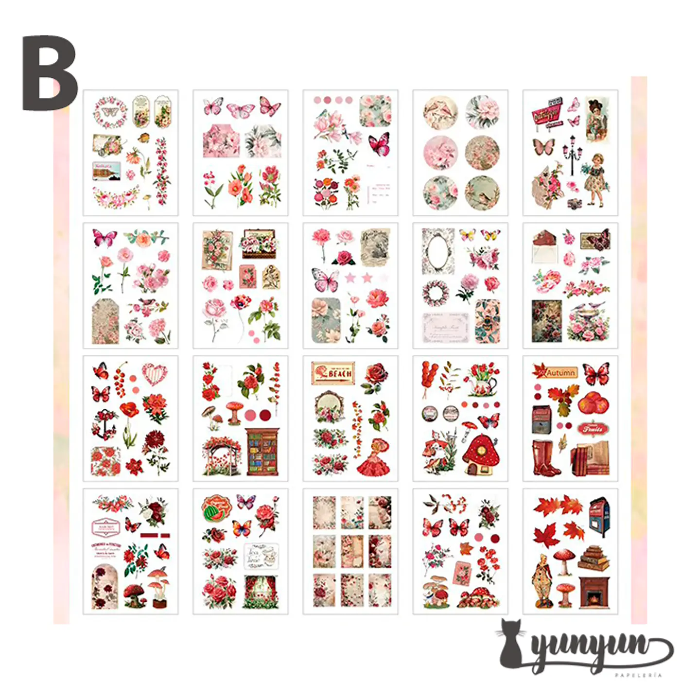 Sticker Book - 20 pzas 8