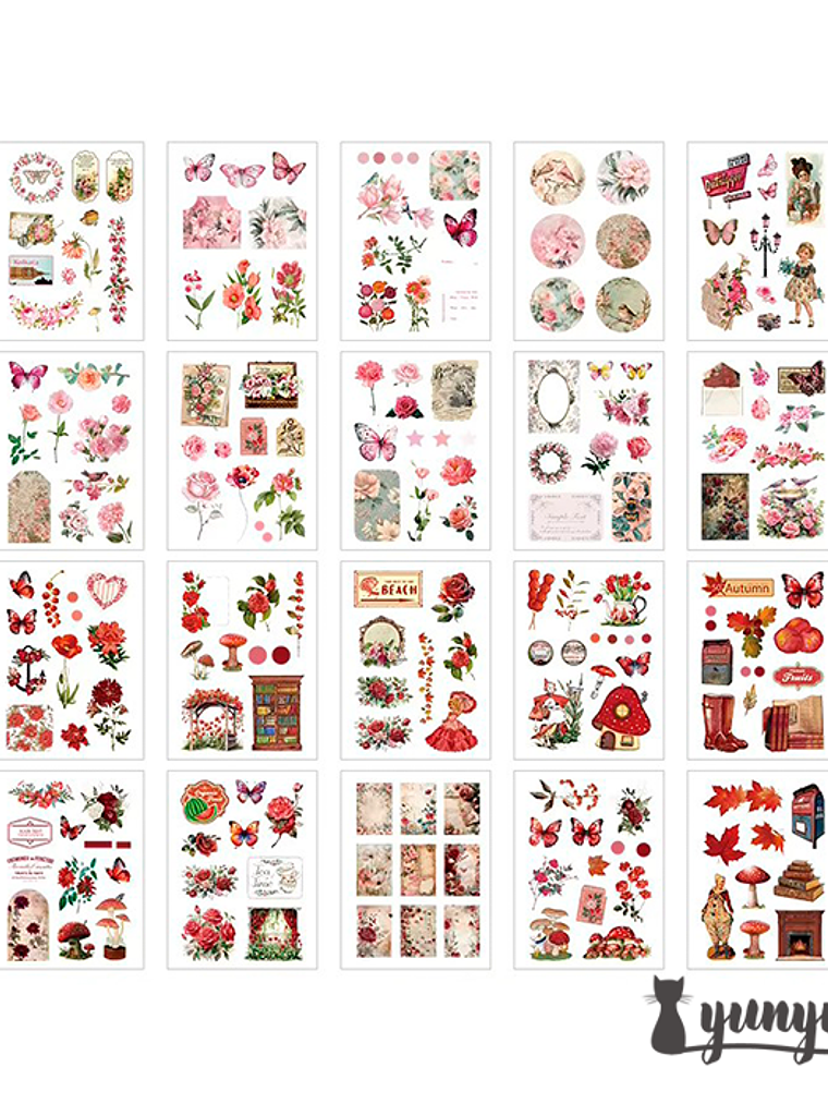 Sticker Book - 20 pzas 8