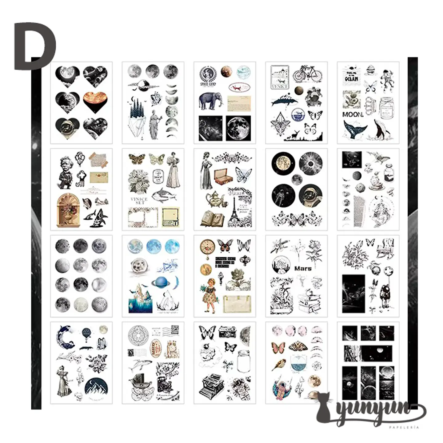 Sticker Book - 20 pzas 10