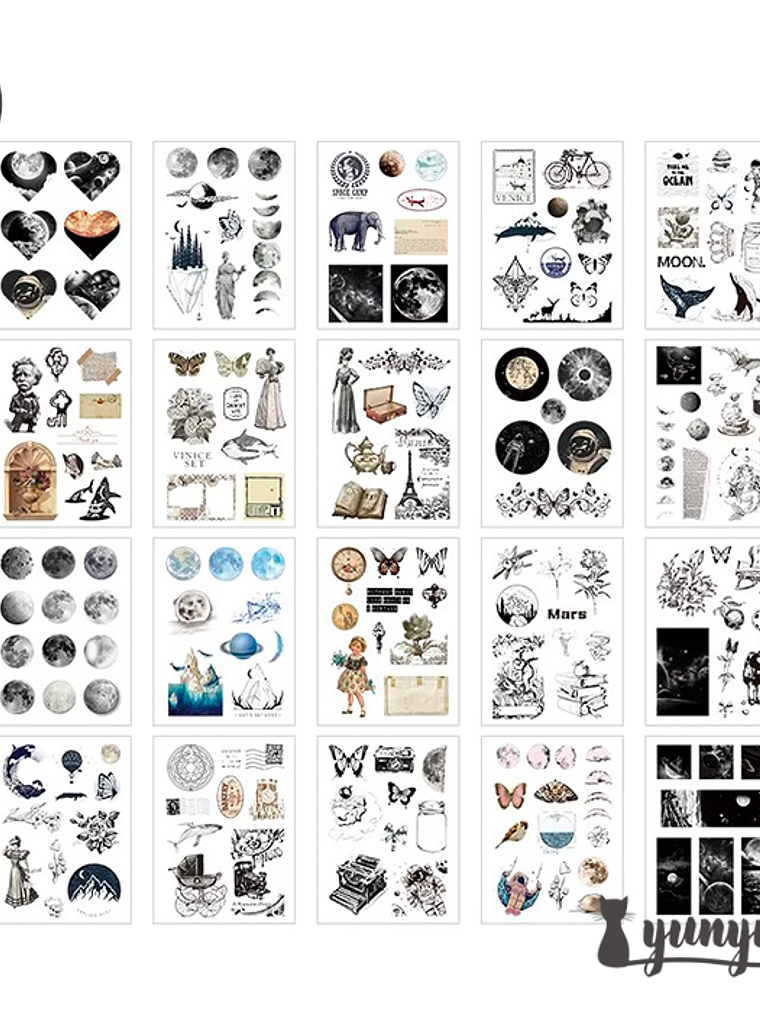 Sticker Book - 20 pzas 10