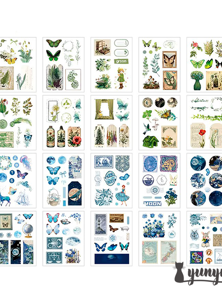 Sticker Book - 20 pzas 9