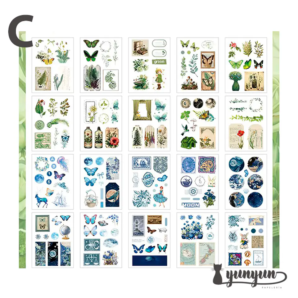 Sticker Book - 20 pzas 9