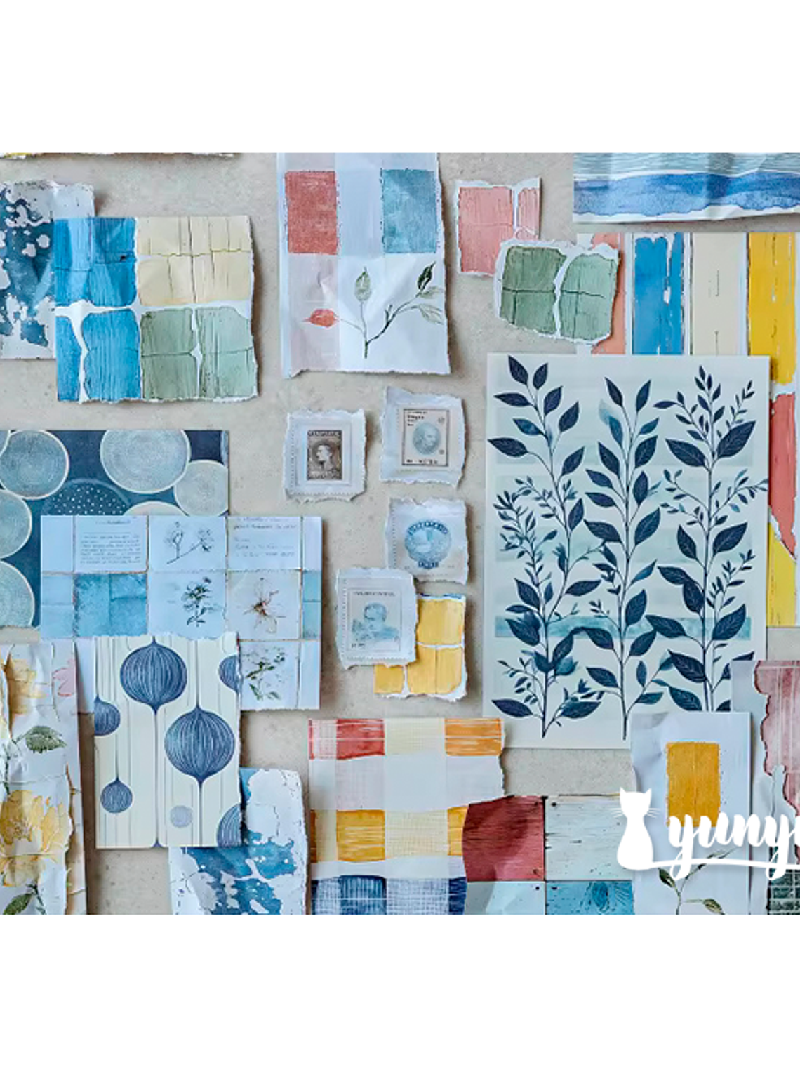 Papeles Watercolour - 50 pzas 7