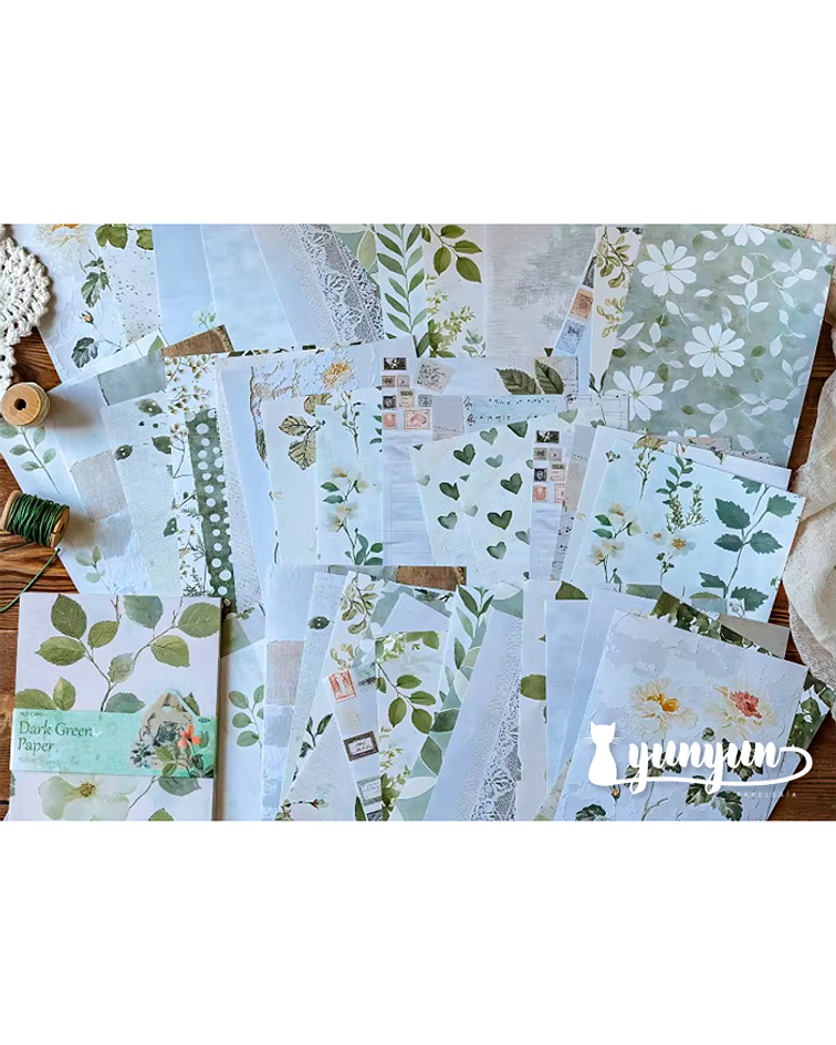 Papeles Watercolour - 50 pzas