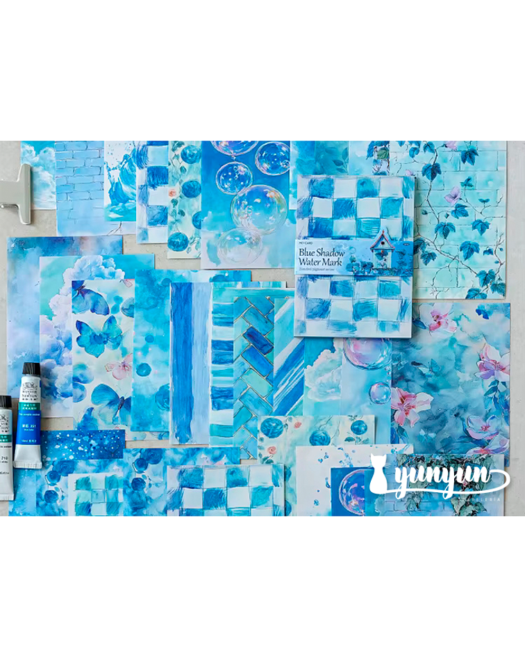 Papeles Watercolour - 50 pzas