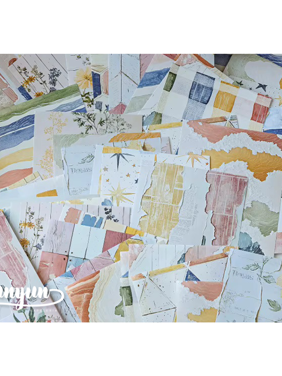 Papeles Watercolour - 50 pzas 10