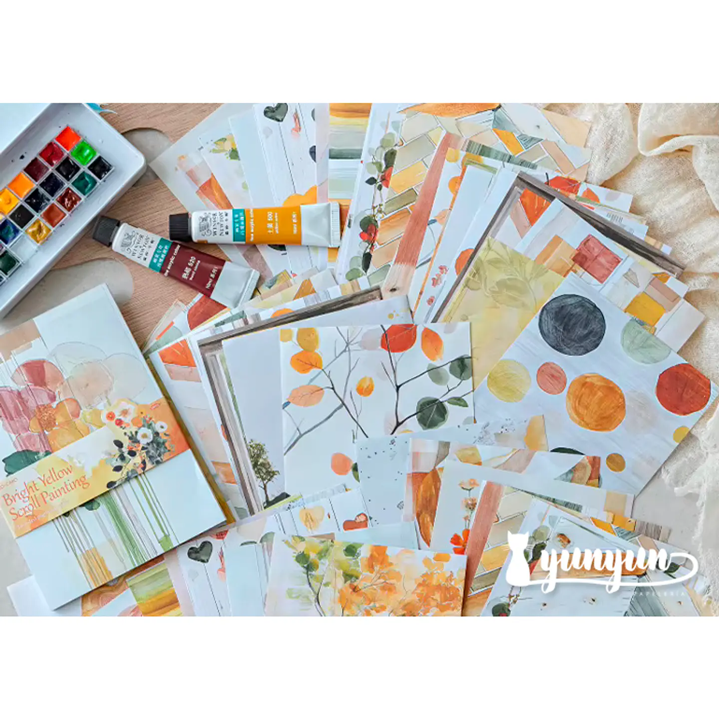 Papeles Watercolour - 50 pzas 4