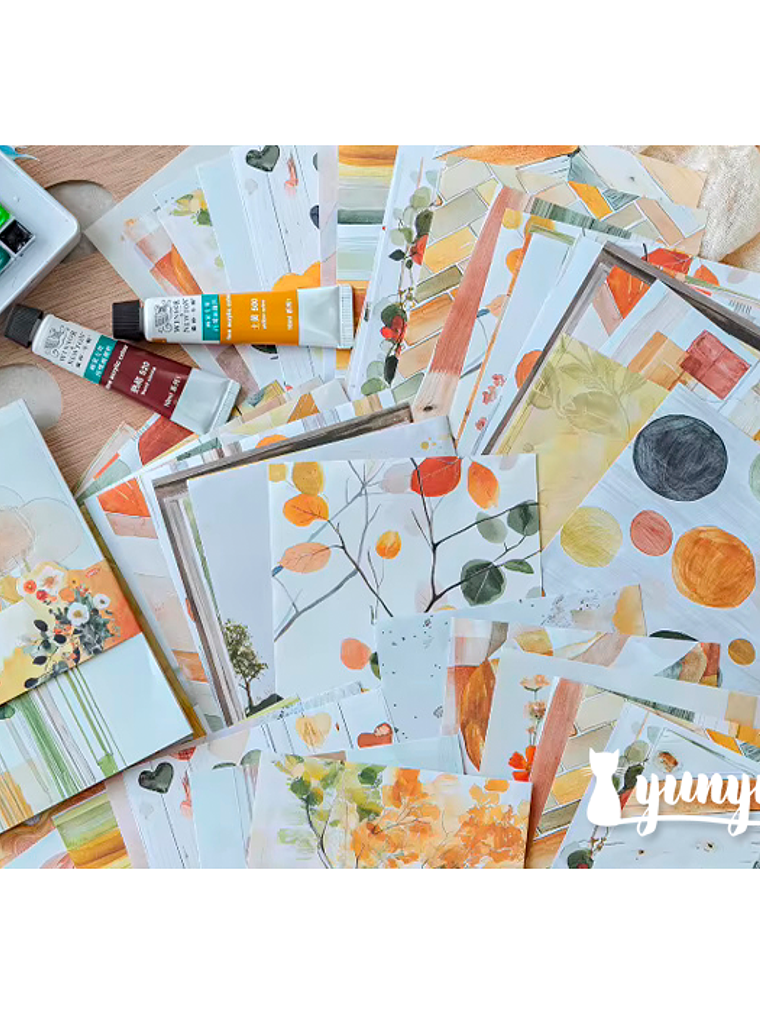 Papeles Watercolour - 50 pzas 4