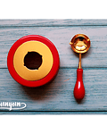 Horno + Cuchara para Sellos de Lacre - Rojo