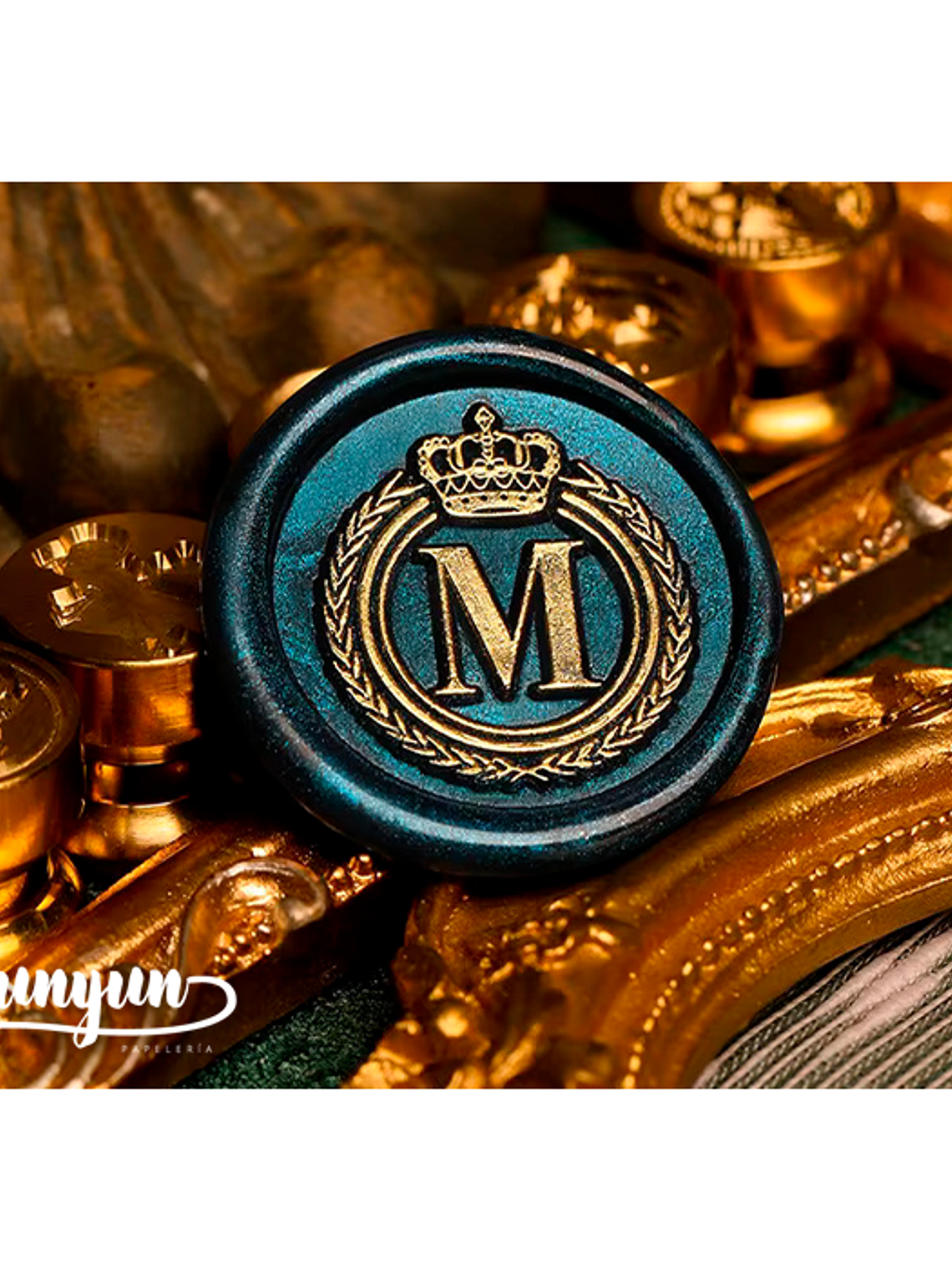 Sellos de Lacre Letras Corona - 2,5cm 5