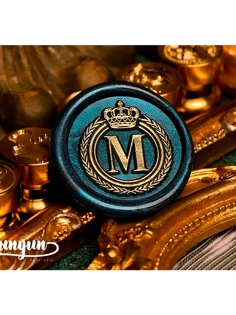 Sellos de Lacre Letras Corona - 2,5cm 5