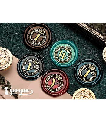 Sellos de Lacre Letras Corona - 2,5cm