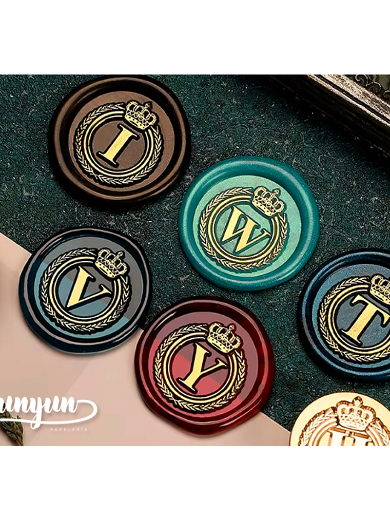 Sellos de Lacre Letras Corona - 2,5cm 1