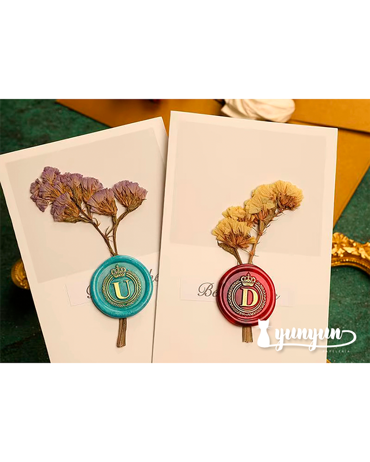 Sellos de Lacre Letras Corona - 2,5cm