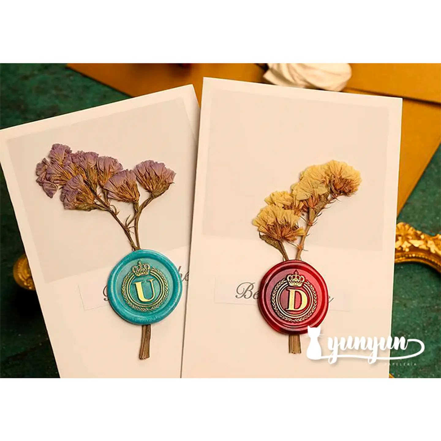Sellos de Lacre Letras Corona - 2,5cm 3