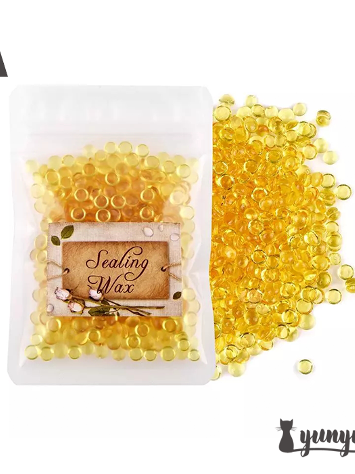 Lacre Translúcido Amarillo  - 60 grs 4