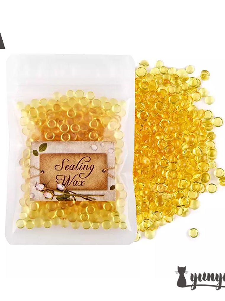 Lacre Translúcido Amarillo  - 60 grs 4