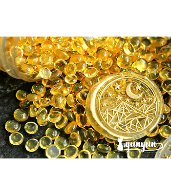 Lacre Translúcido Amarillo  - 60 grs