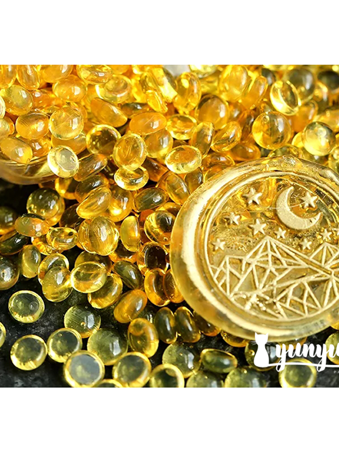 Lacre Translúcido Amarillo  - 60 grs 1