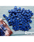 Lacre Azul Perlado - 100 pzas