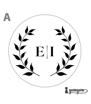 Sellos para lacre INICIALES - 3cm