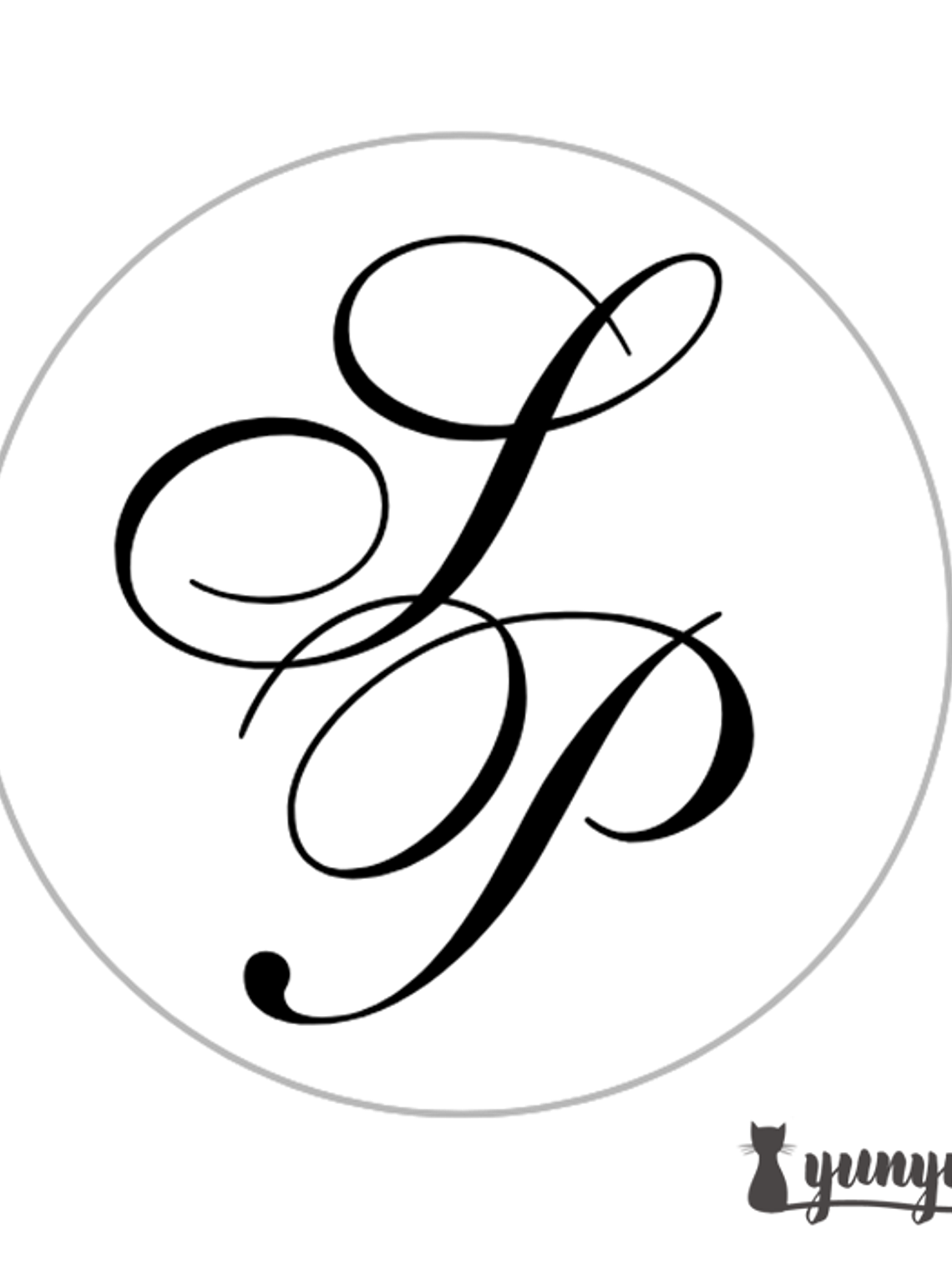 Sellos para lacre INICIALES - 3cm 2