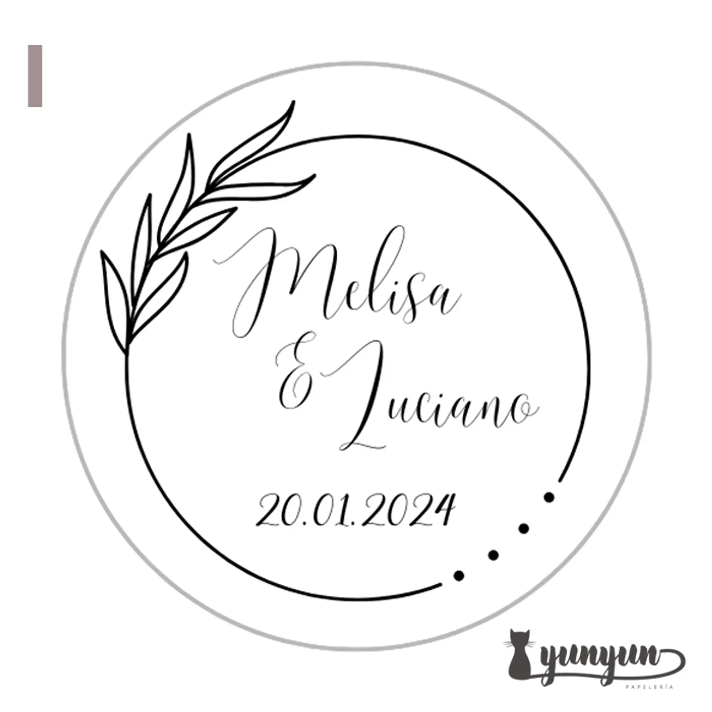 Sellos para lacre INICIALES - 3cm 9