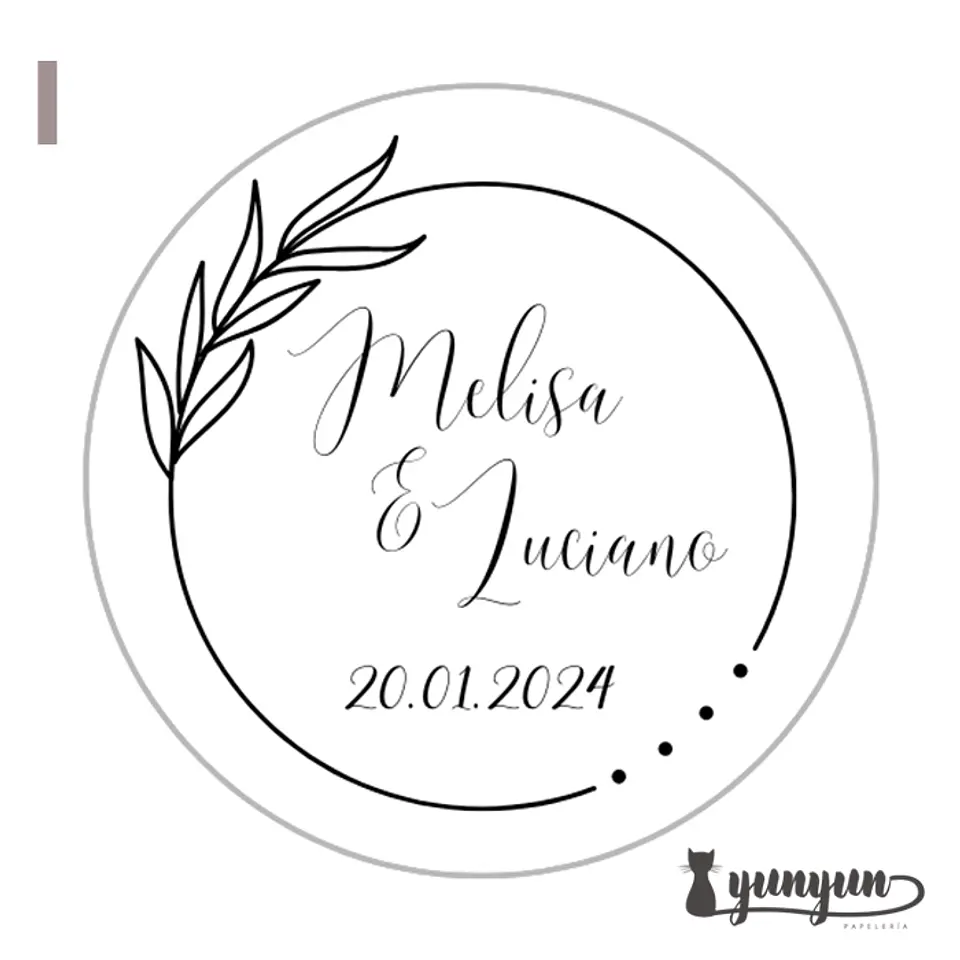 Sellos para lacre INICIALES - 3cm 9