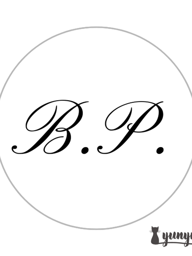 Sellos para lacre INICIALES - 2.5cm 10